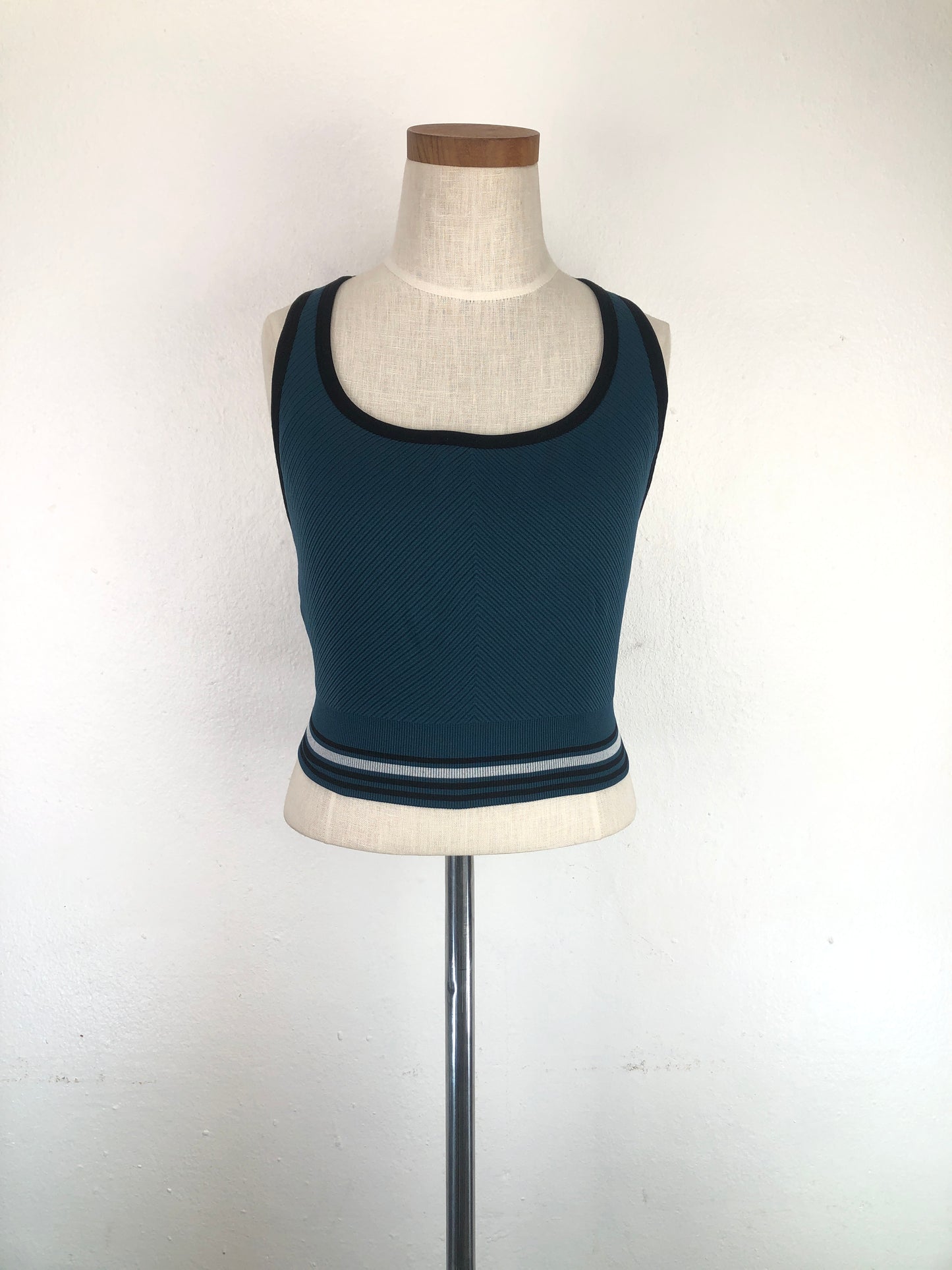 Blusita Verde Deportivo Seamless Racerback