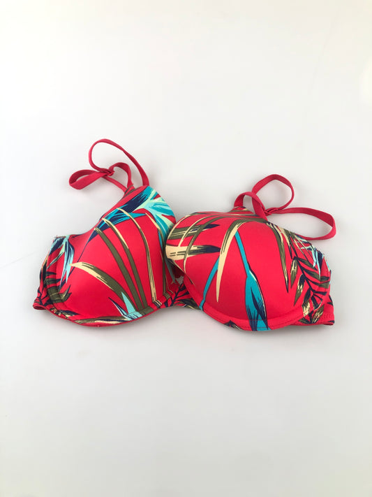 Brasier Rojo Floral Pink