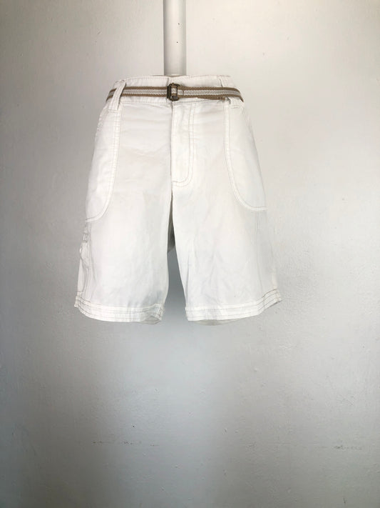 Pantalon Corto Blanco White Staq
