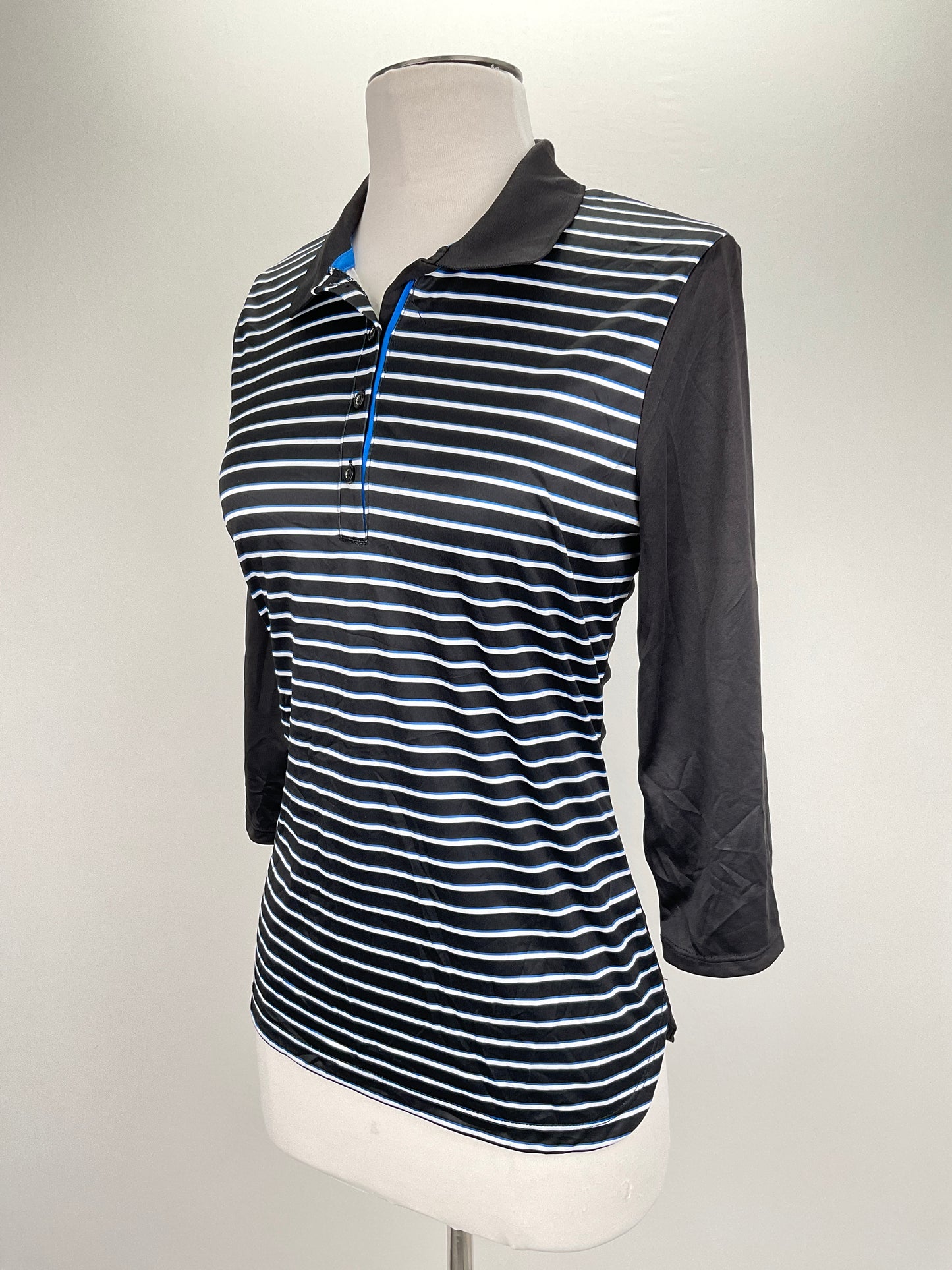 Camiseta Negro de Rayas Pgatour