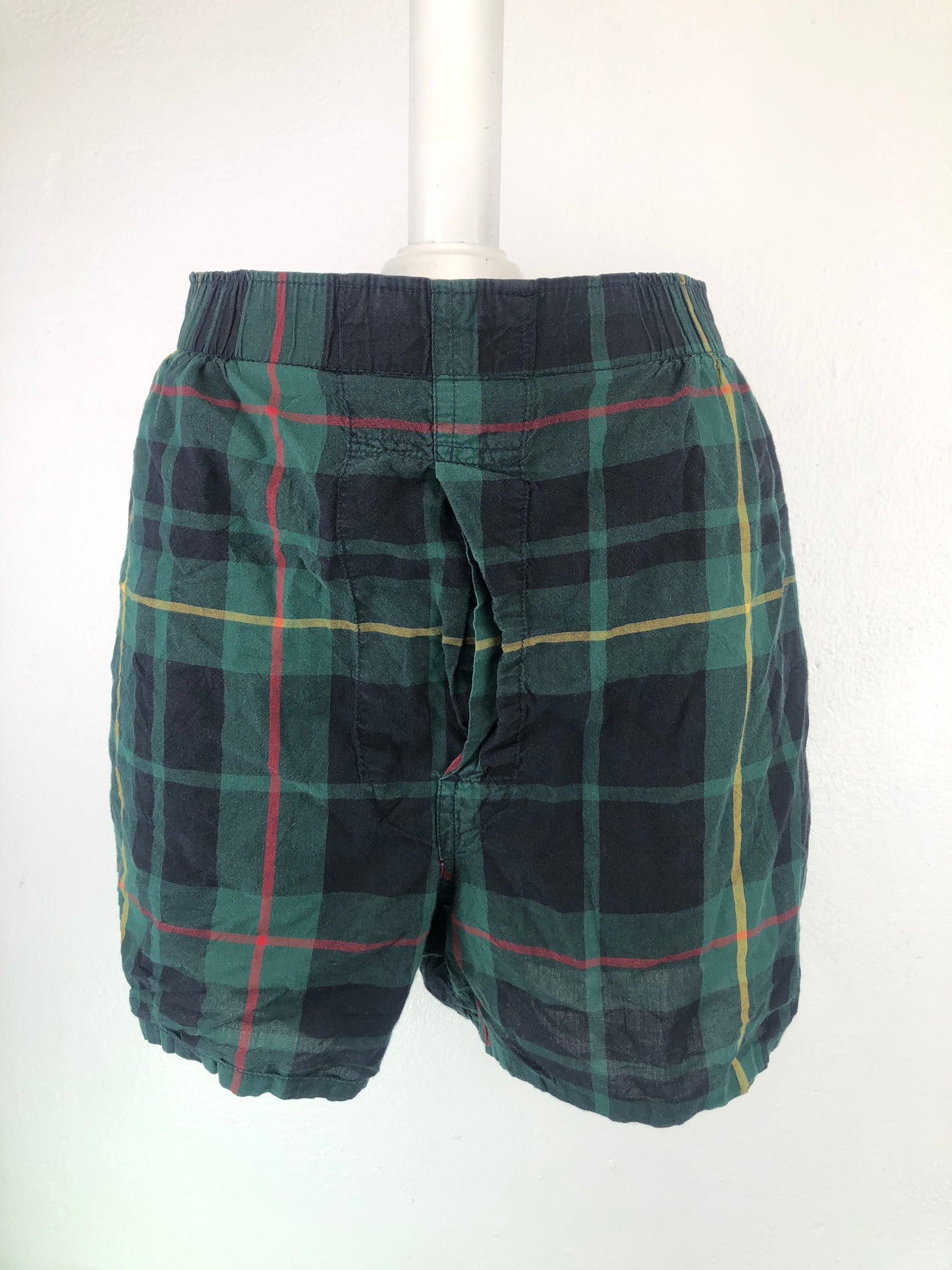 Boxer Verde de Cuadro Polo