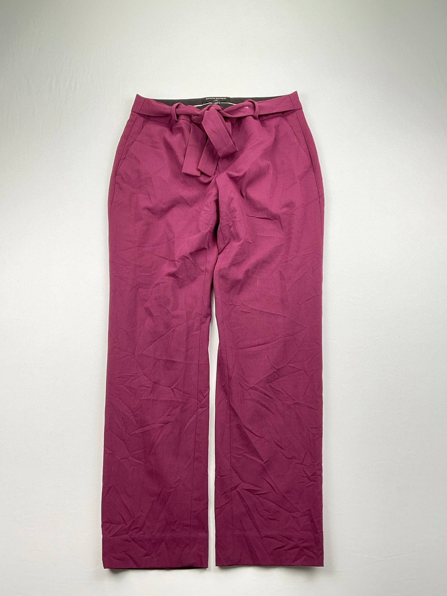Pantalon Rojo vino Banana Republic