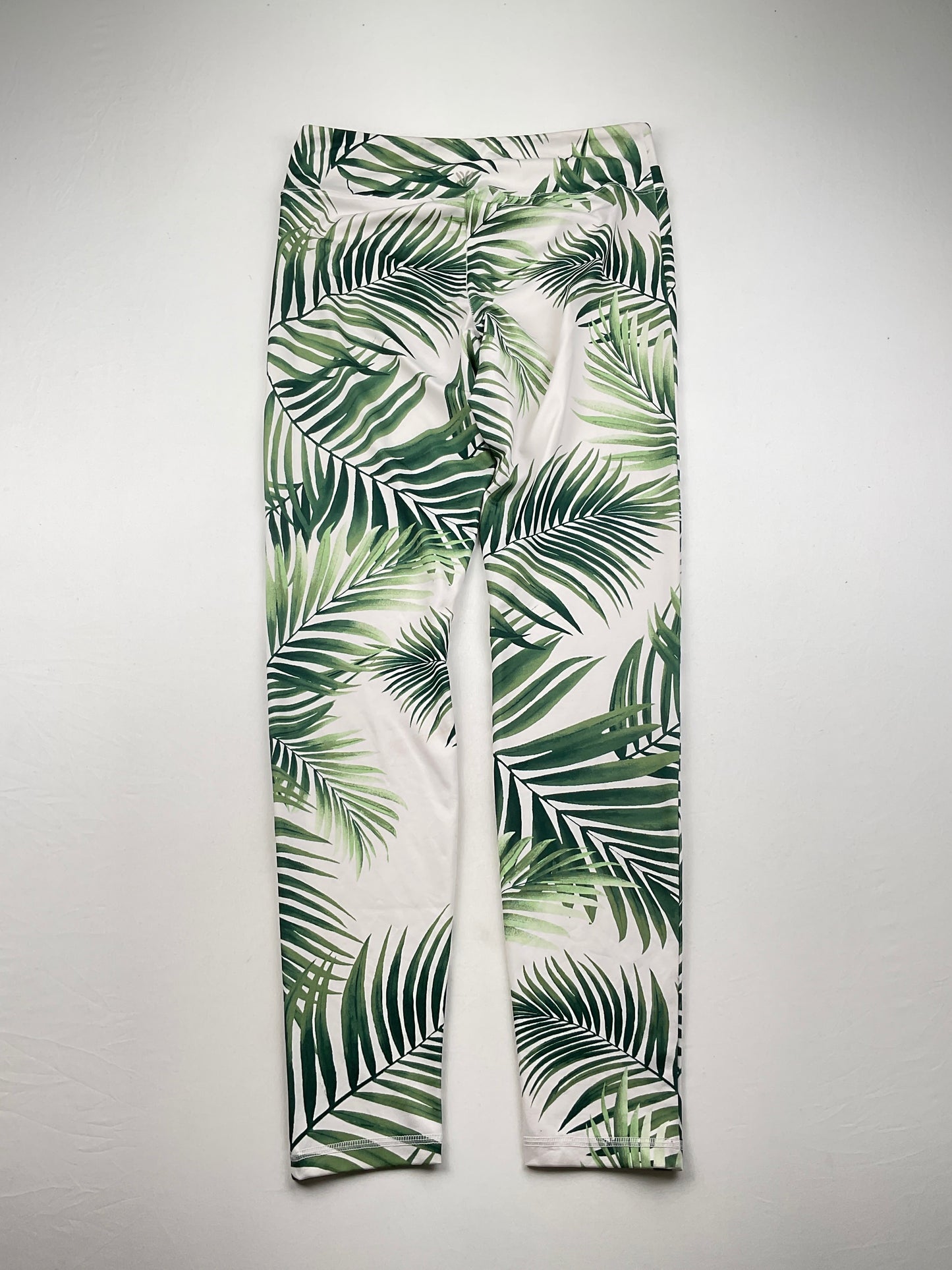 Licra Verde Floral Deportivo Forever21