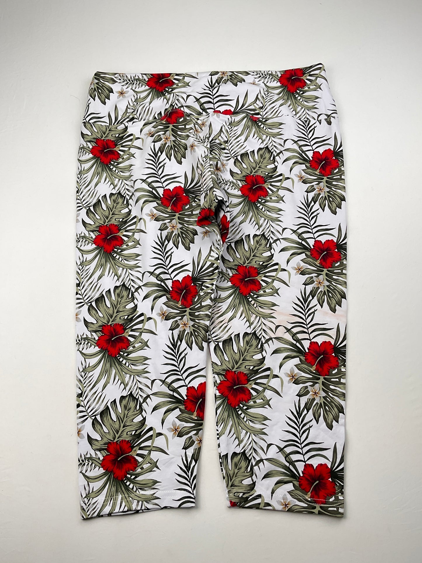 Licra Blanco Floral Deportivo Intro. Love The fit