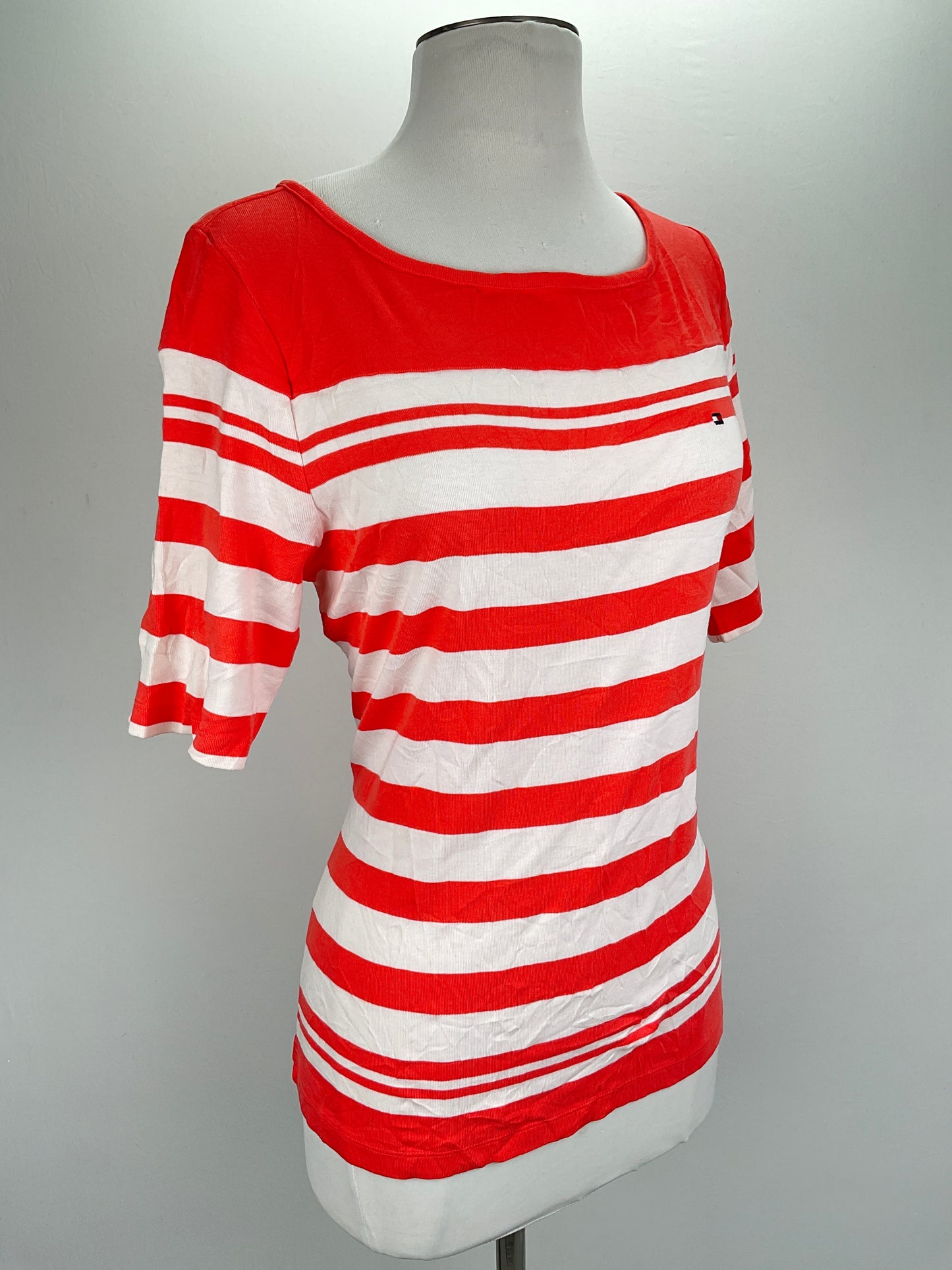 Blusa Naranja de Rayas Tommy Hilfiger