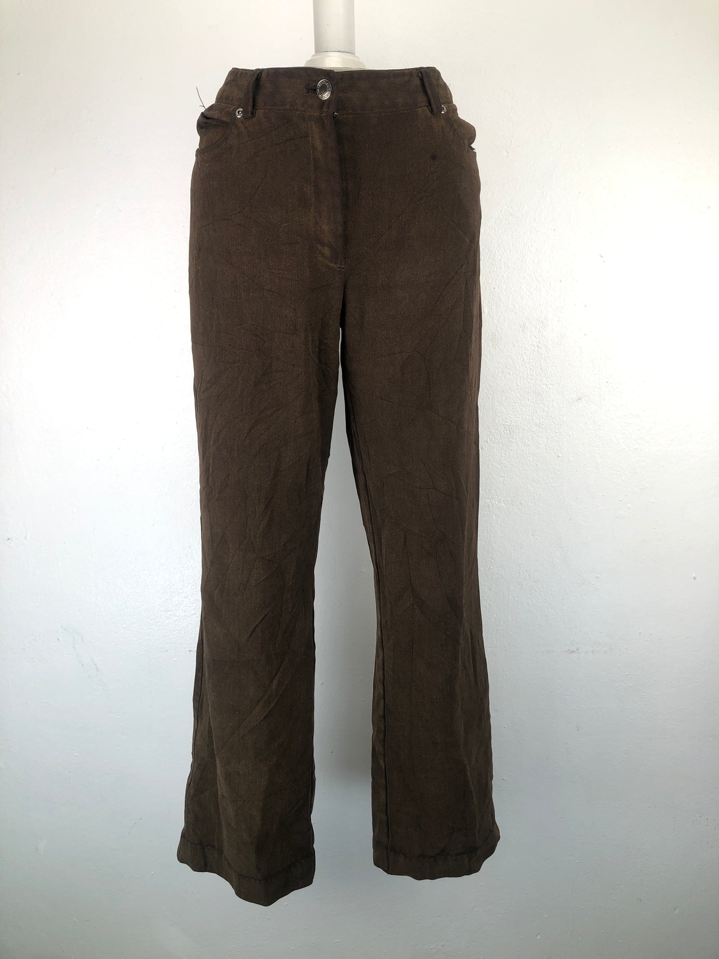 Pantalon Marron de Vestir Rafaella