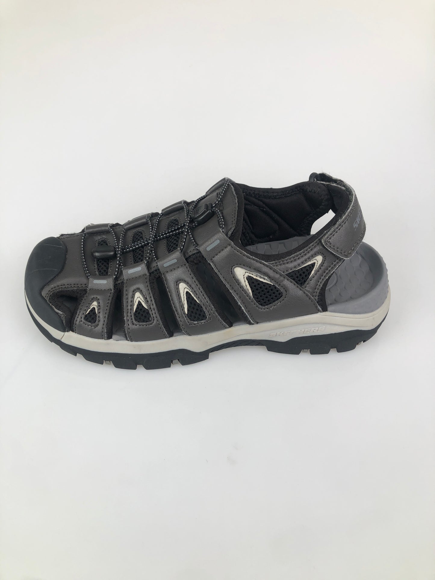 Sandalia Gris Skechers