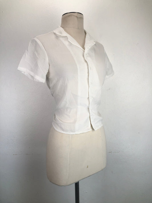 Camisa Blanco Shein