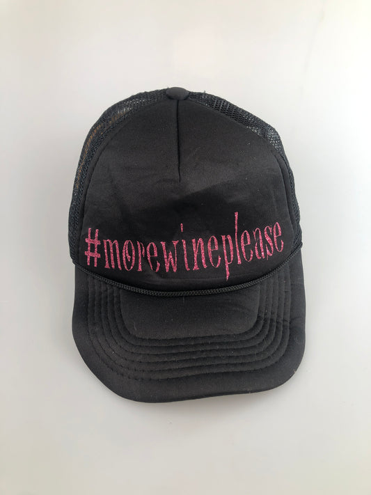 Gorra Negro Mope wine Please