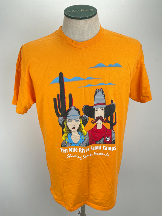 Camiseta Amarillo Gildan
