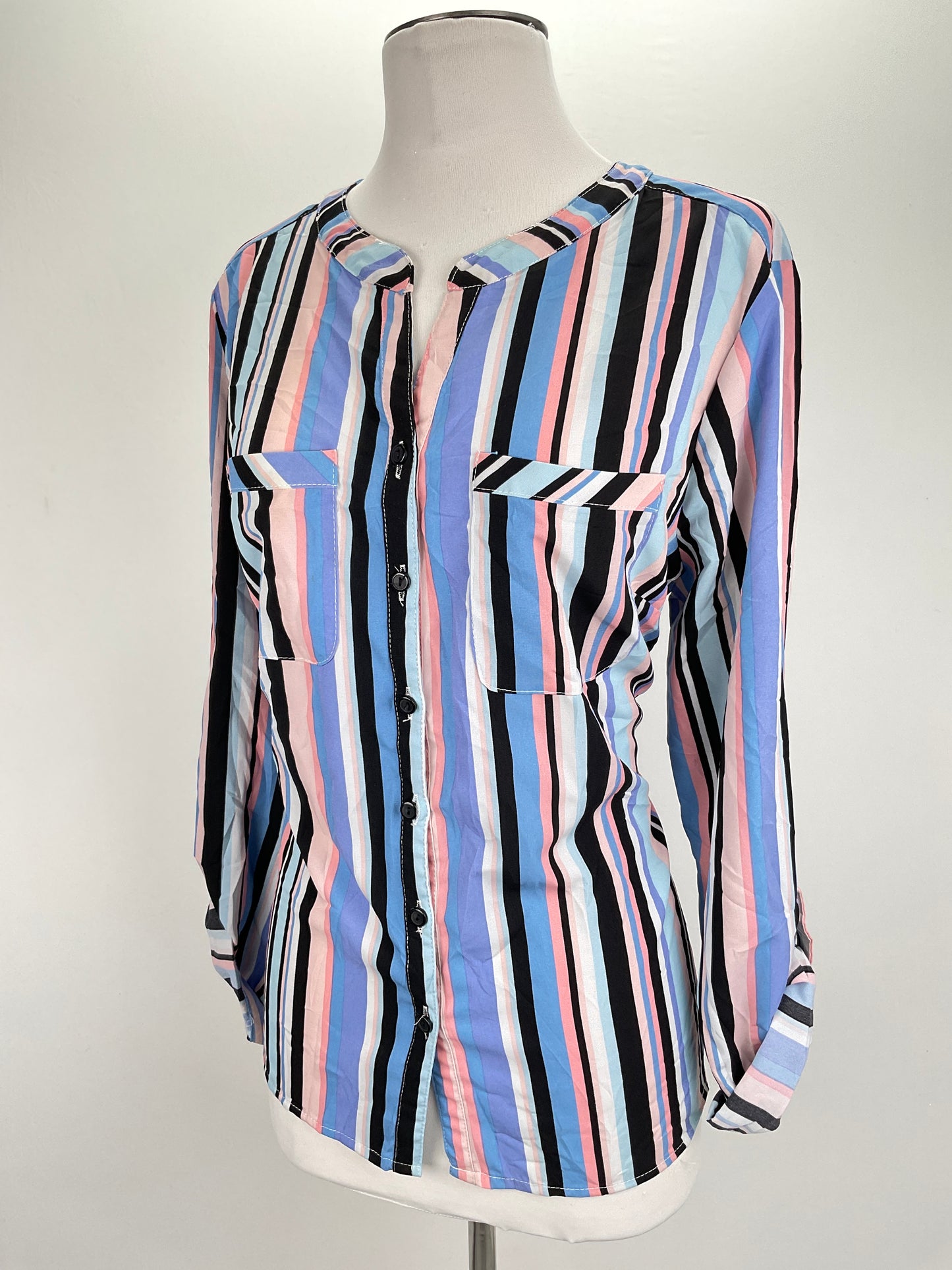 Blusa Multicolor de Rayas Cora Bay