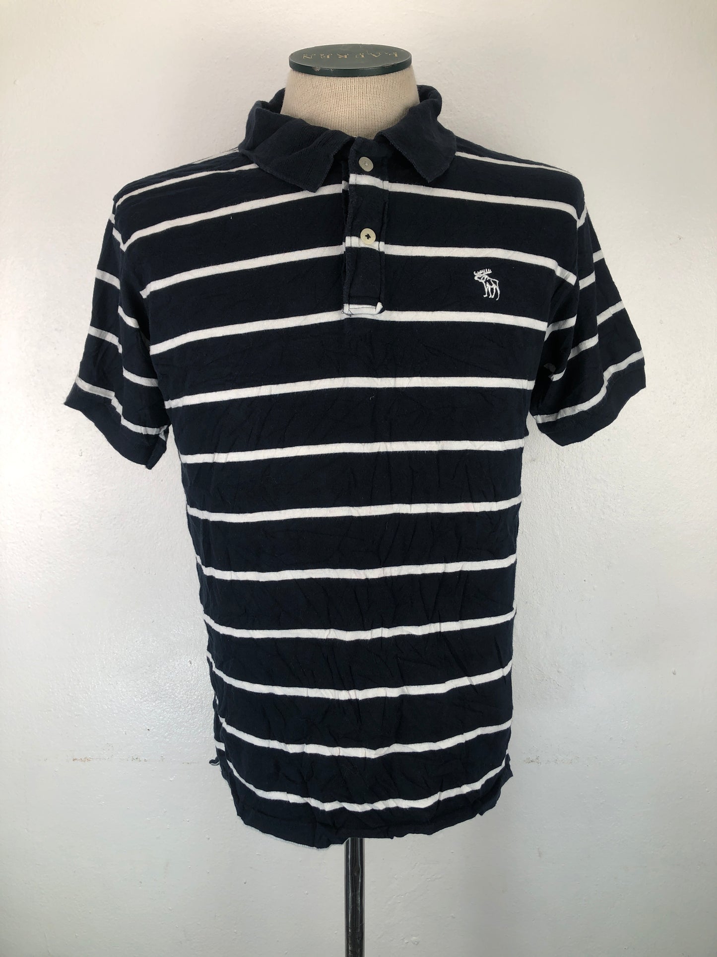 Camiseta Negro de Rayas Abercrombie