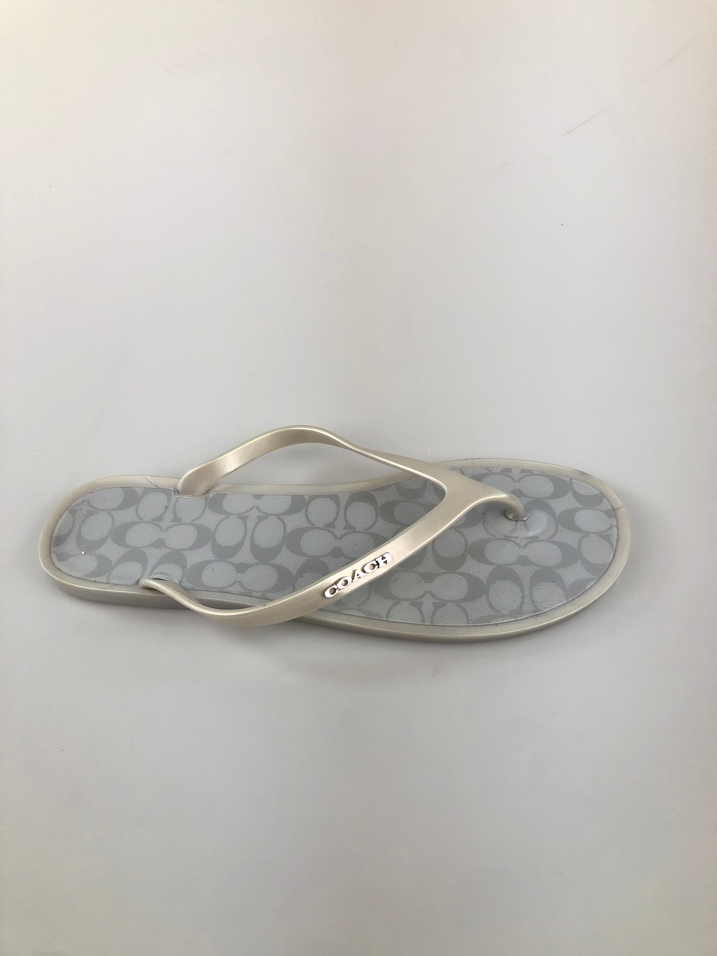 Sandalia Gris Coach