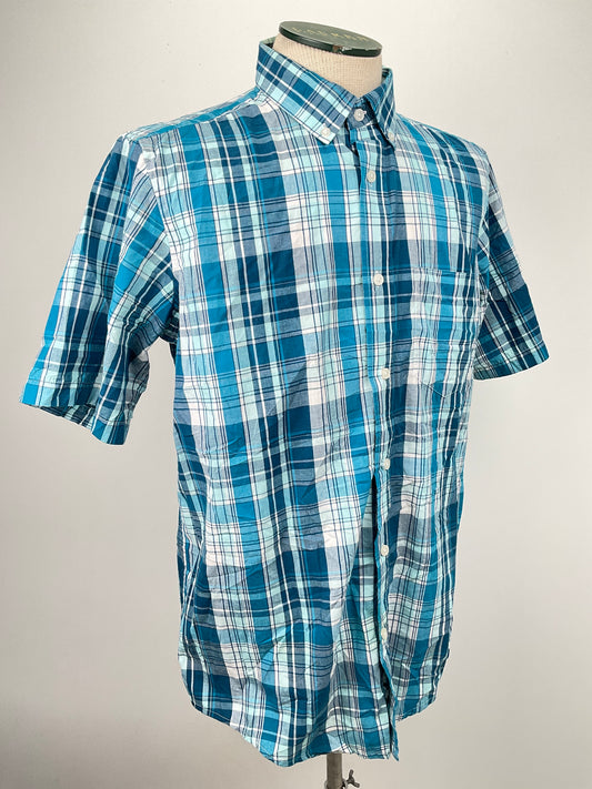 Camisa Azul de Cuadro George