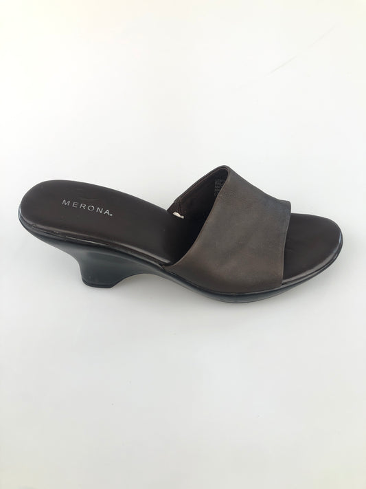 Zapatilla Chocolate Plataforma Merona