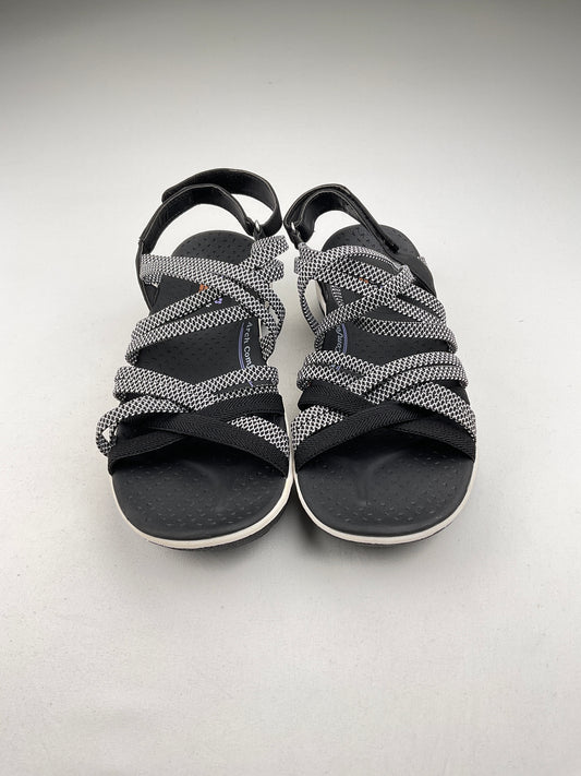 Sandalia Gris Skechers