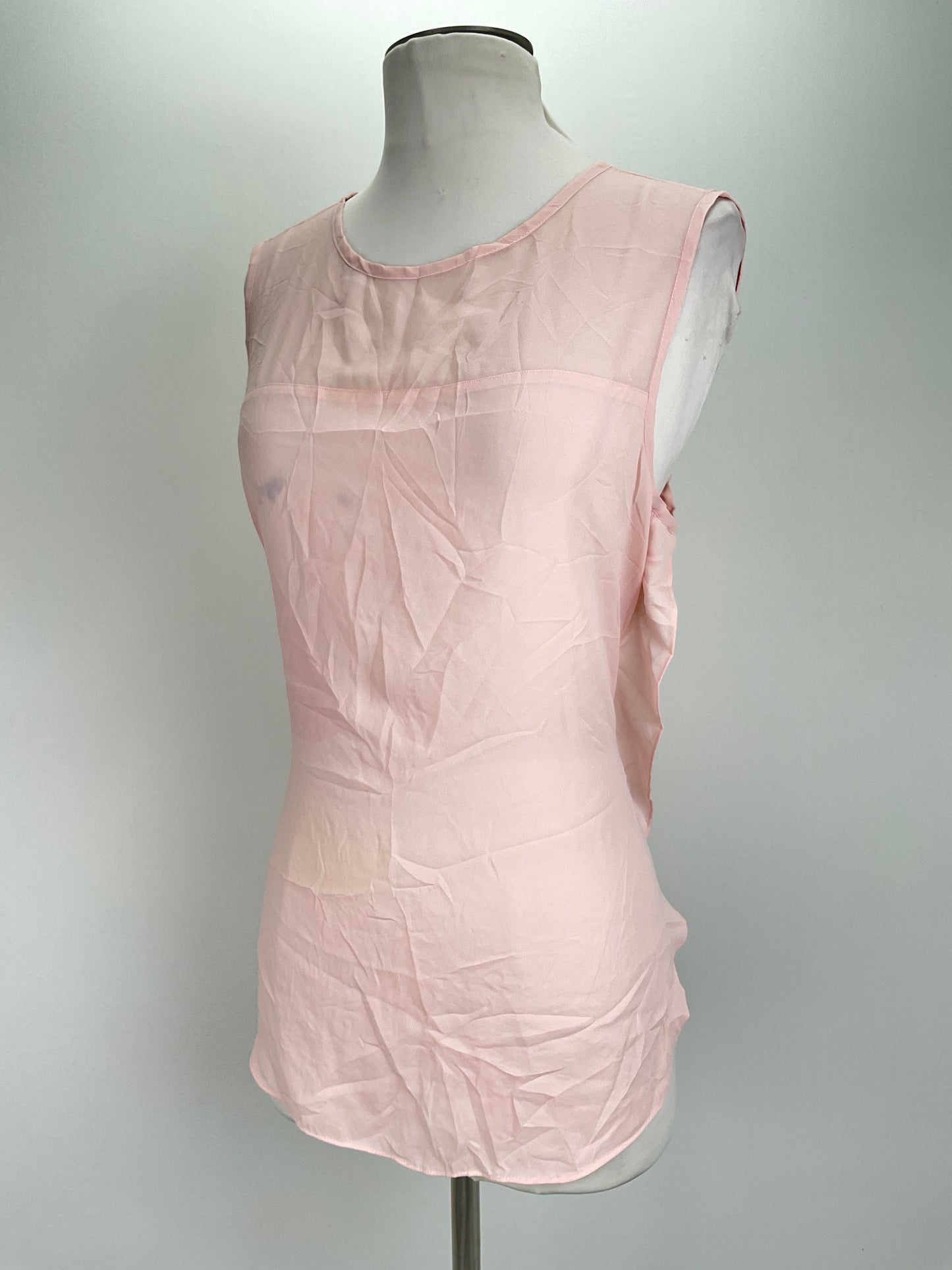 Blusa Nude Vince Camuto