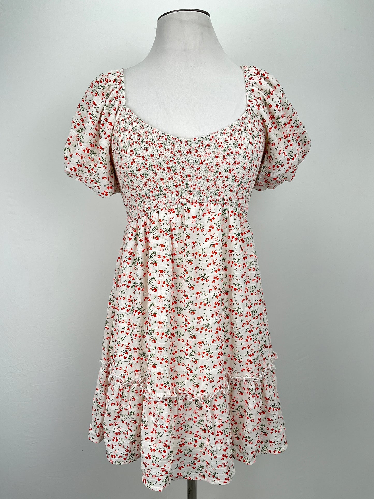 Vestido Blanco Floral Altar’d State