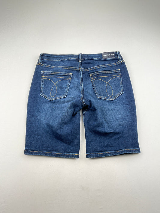 Short Jeans Azul Calvin Klein