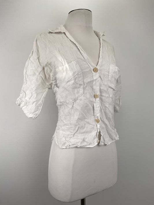 Camisa Blanco Zara