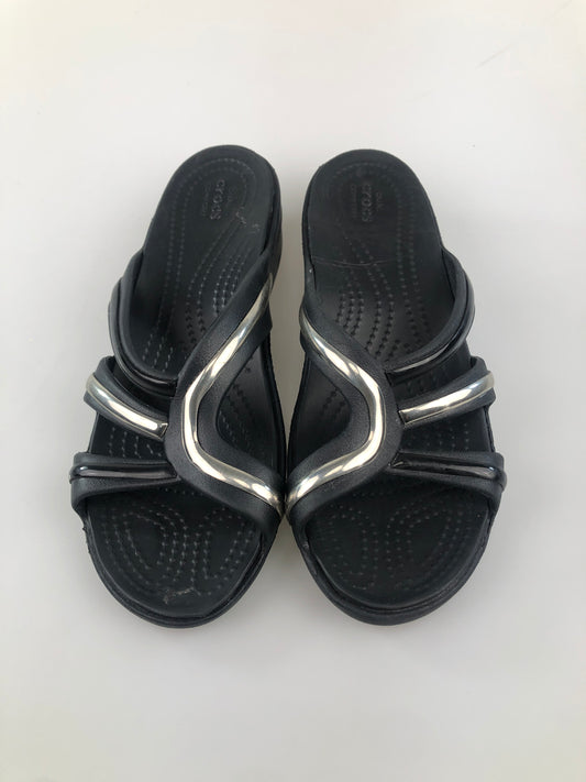 Sandalia Negro Crocs