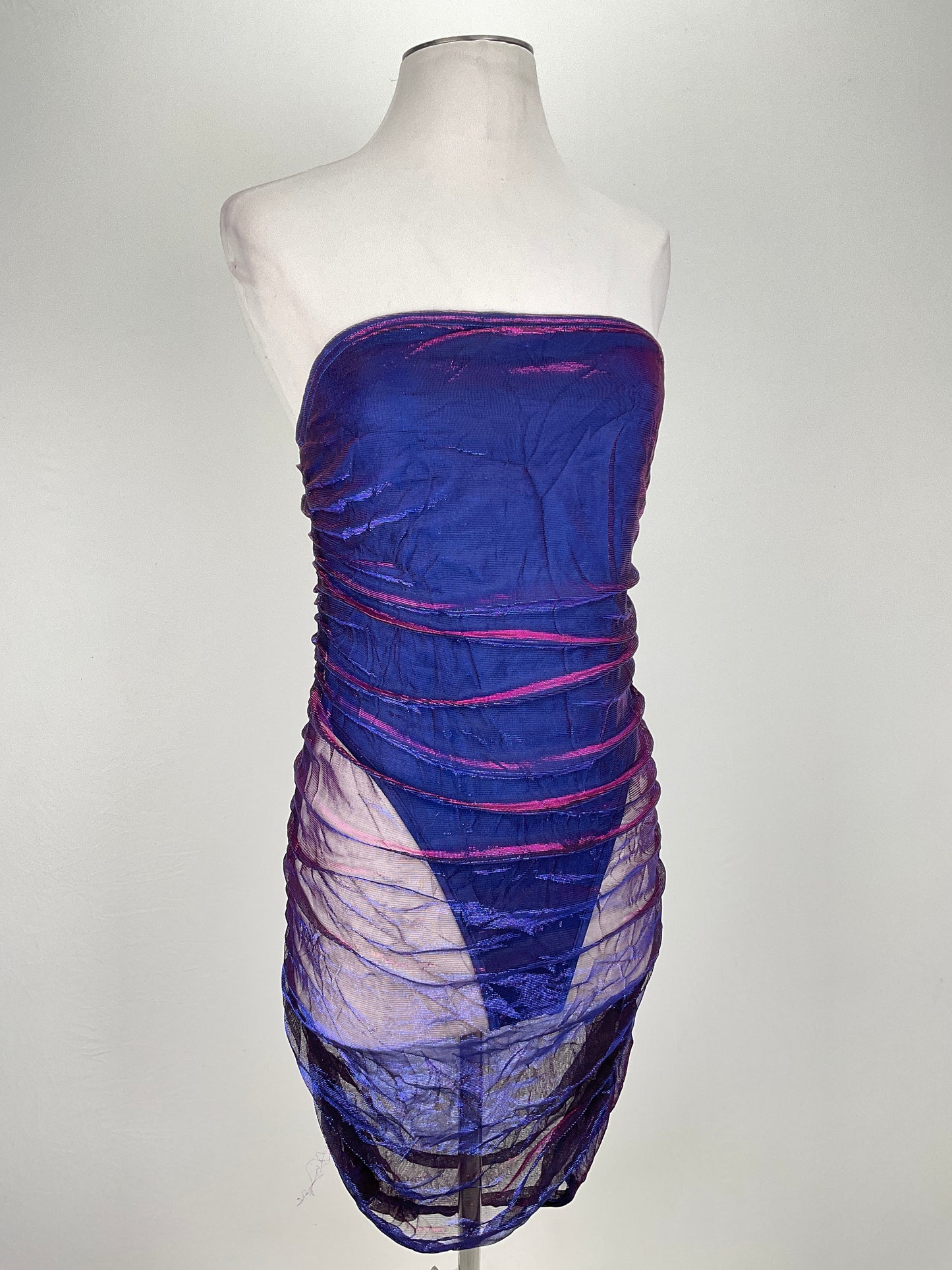 Vestido Playero Azul Shein