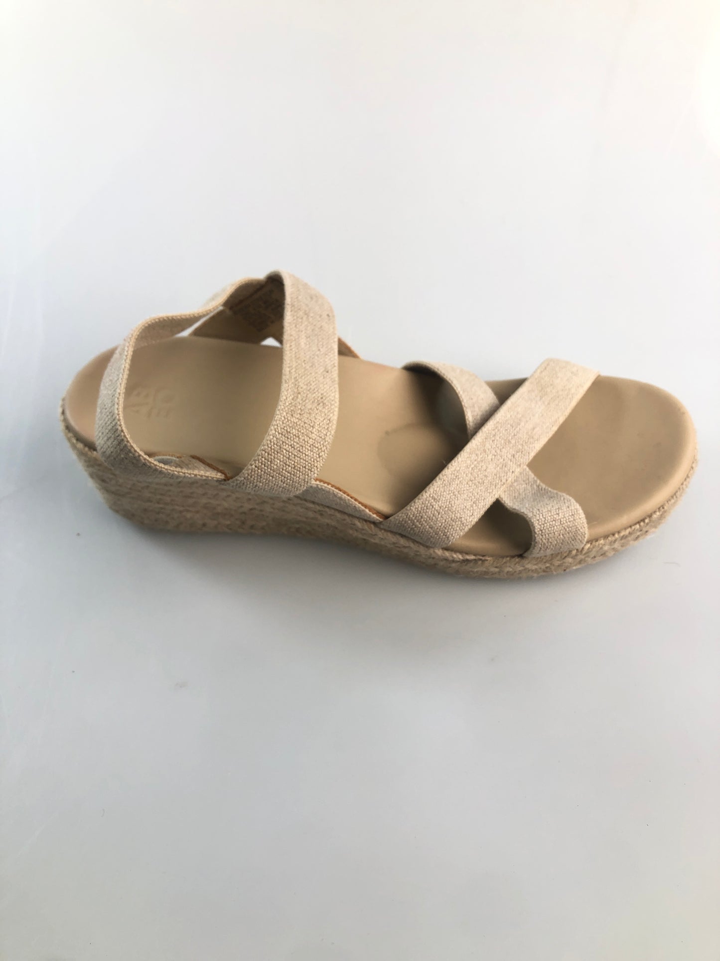 Zapatilla Crema de Plataforma Abeo