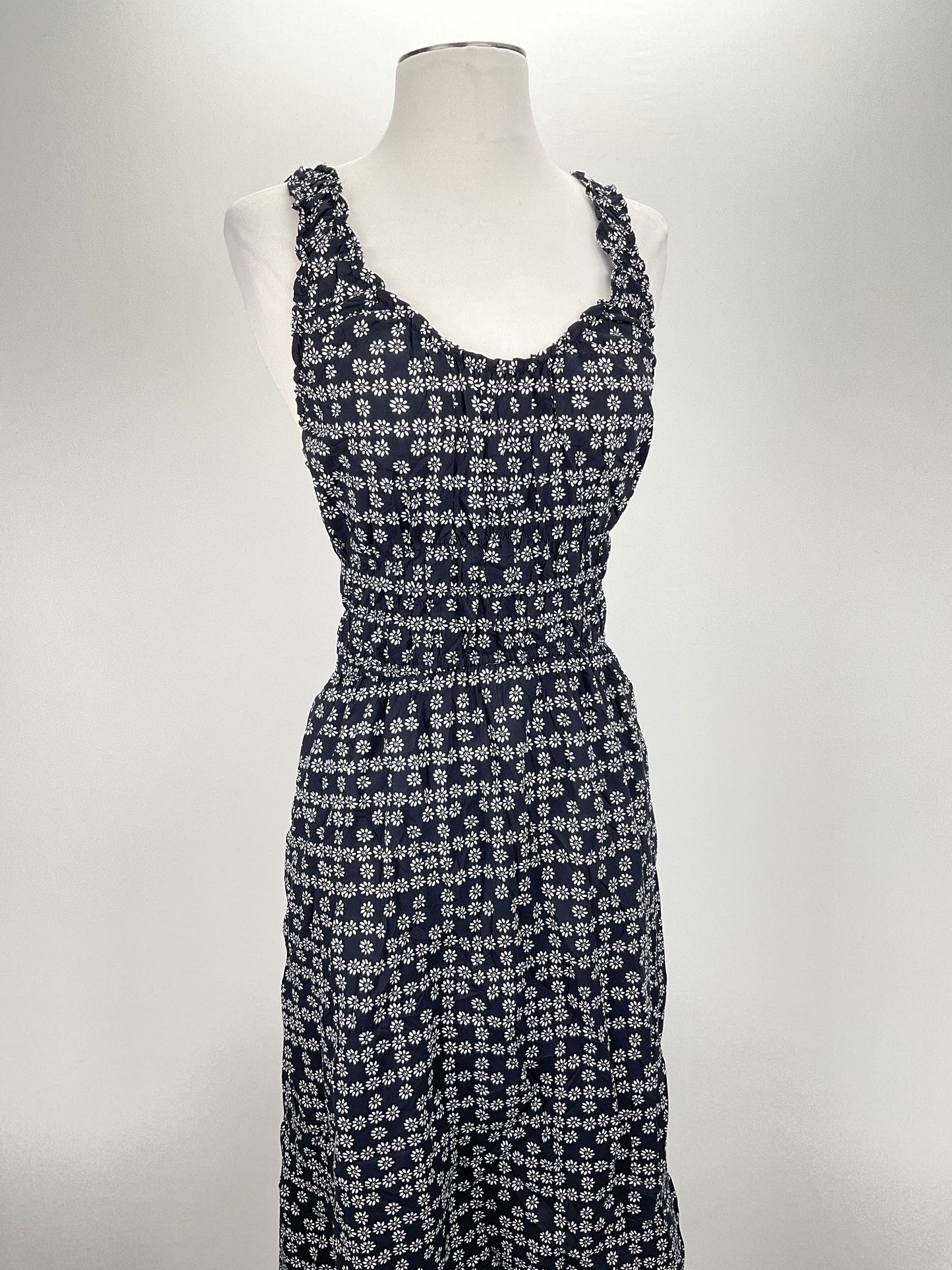Vestido Azul marino Floral Universal Thread