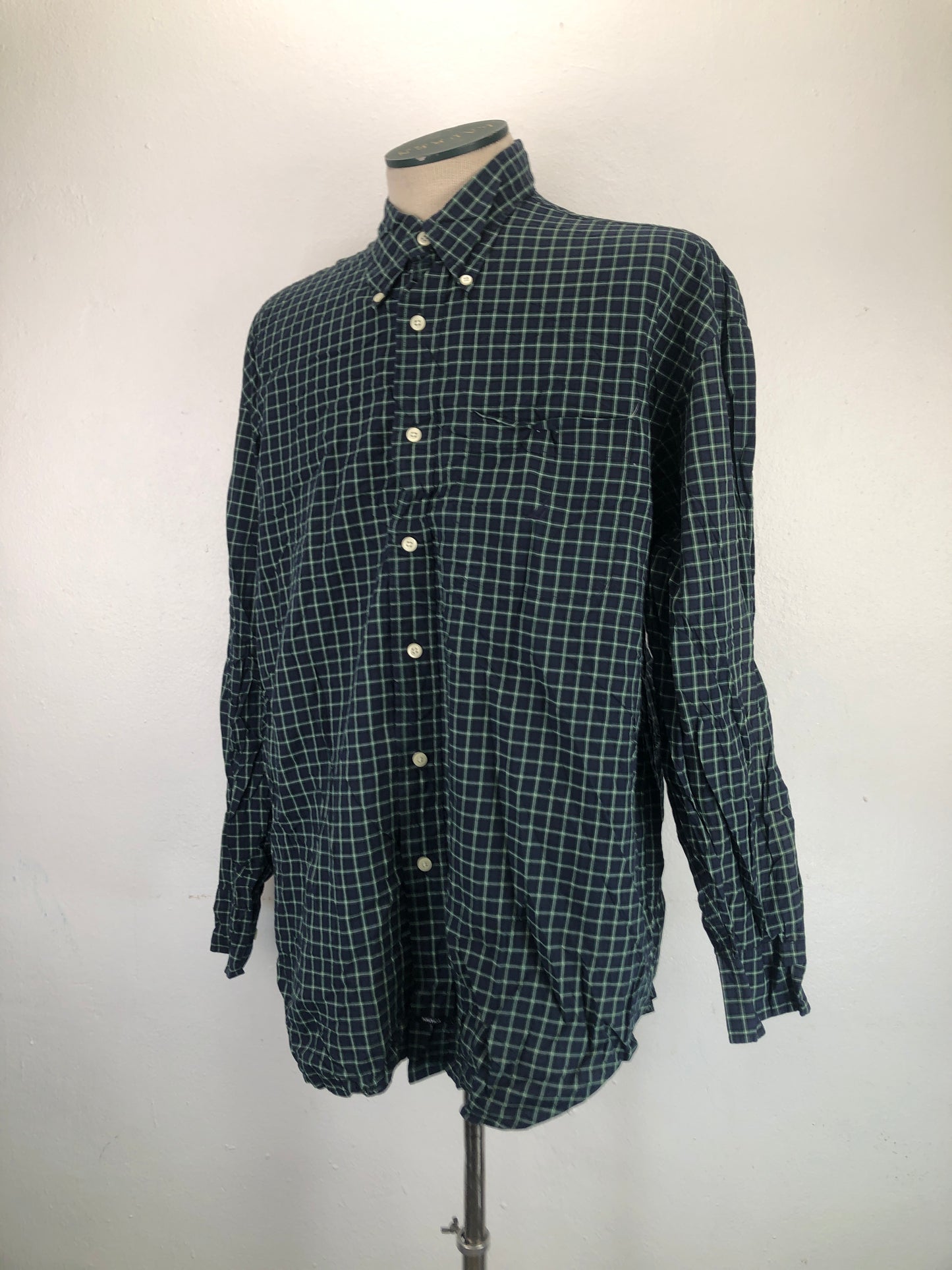 Camisa azul Marino De Cuadro Nautica