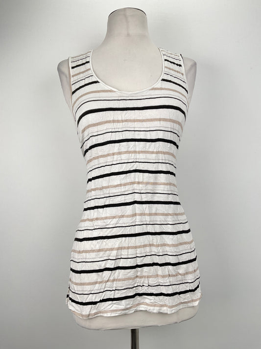 Blusa Crema de Rayas Whbm