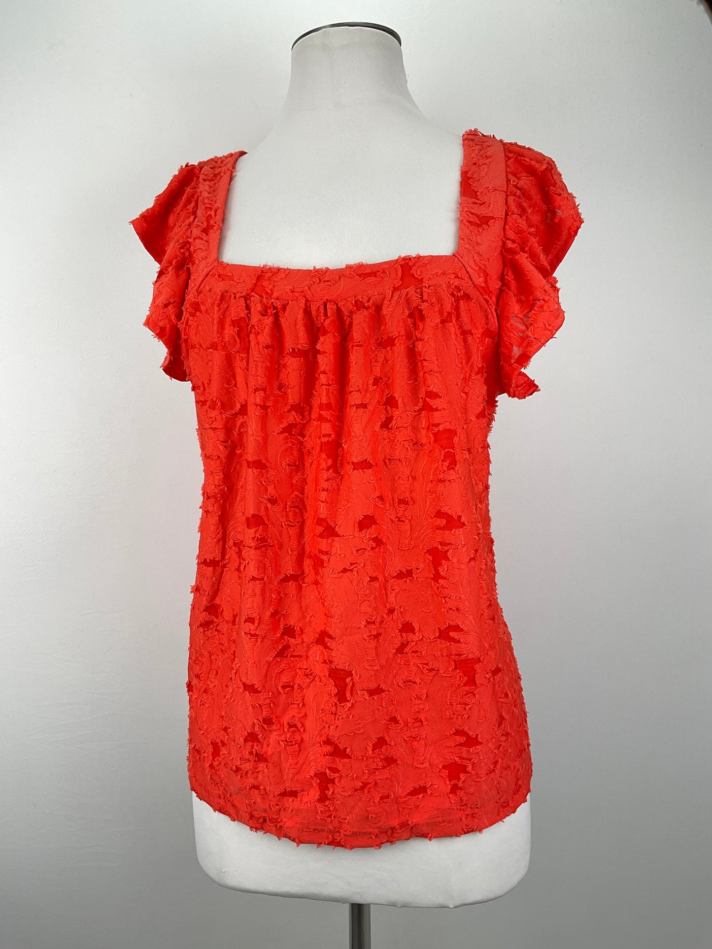 Blusa Naranja Floral  Lauren Conrad