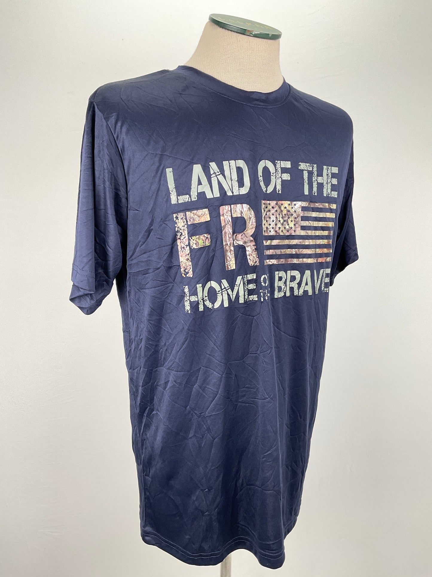 Camiseta Azul Marino Deportivo Mossyoak