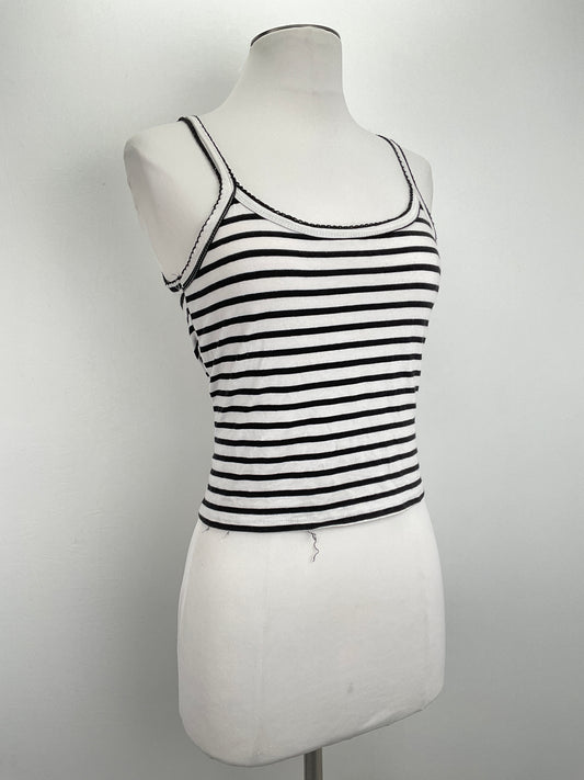 Blusa  Blanco de Rayas Heat Hips