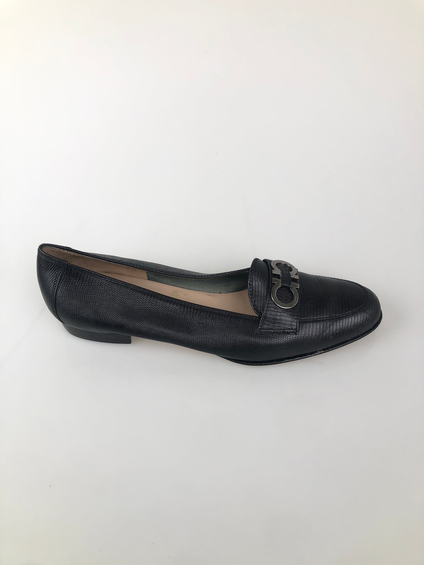 Zapatos Negro Salvadore Ferragams