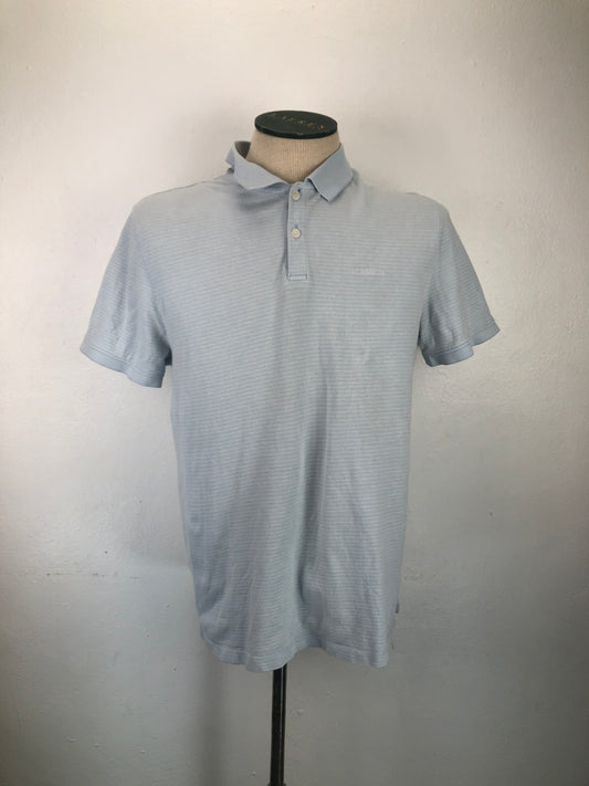 Camiseta Azul claro de Rayas Calvin Klein