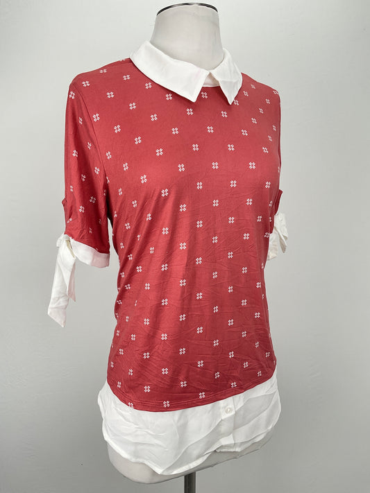 Blusa Rosado Floral Faith and joy