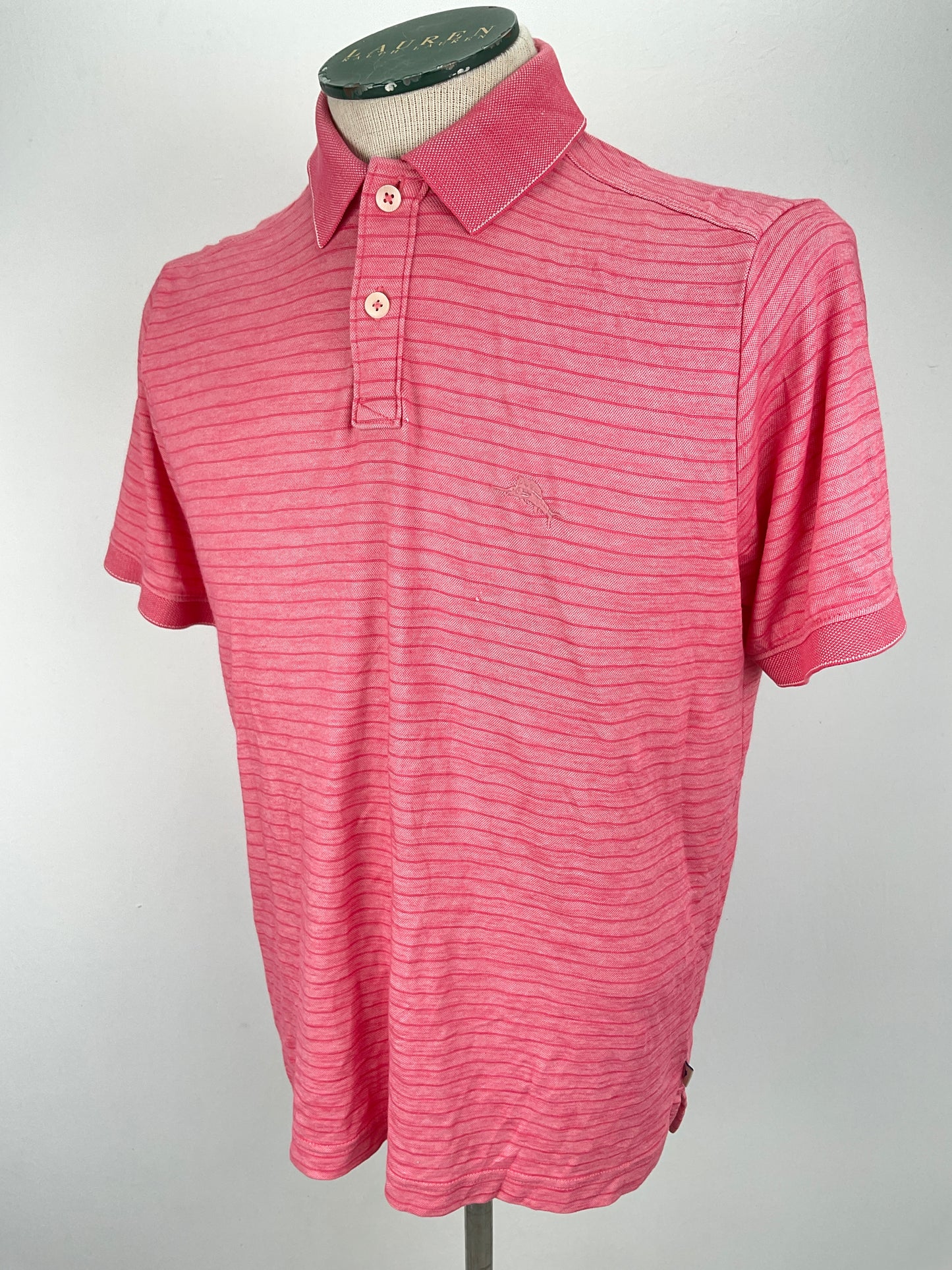 Camiseta Rosado de Rayas Tommy Bahama