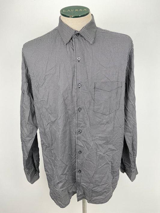 Camisa Gris de Lunares Variangis