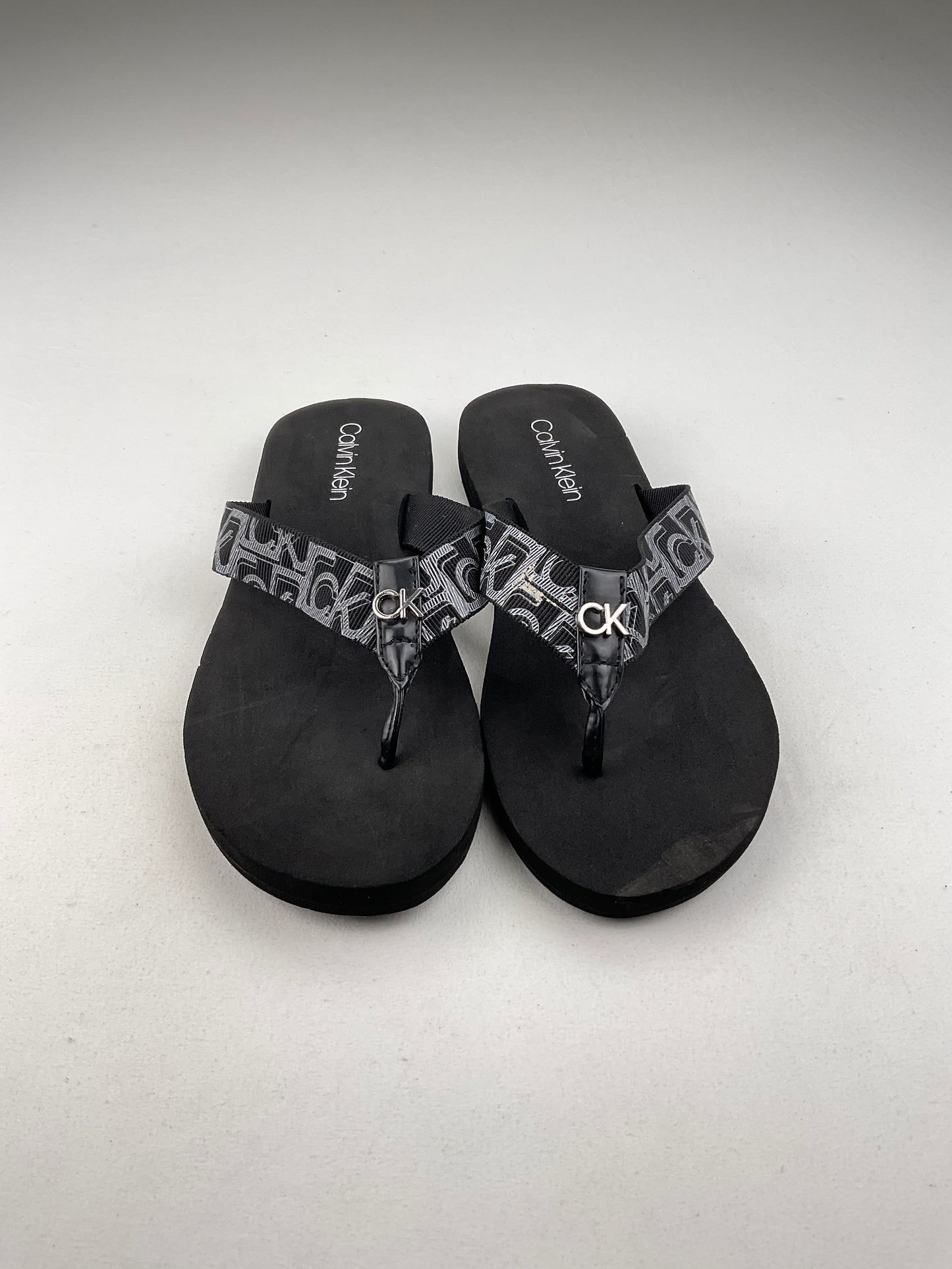 Sandalia Negro Calvin Klein