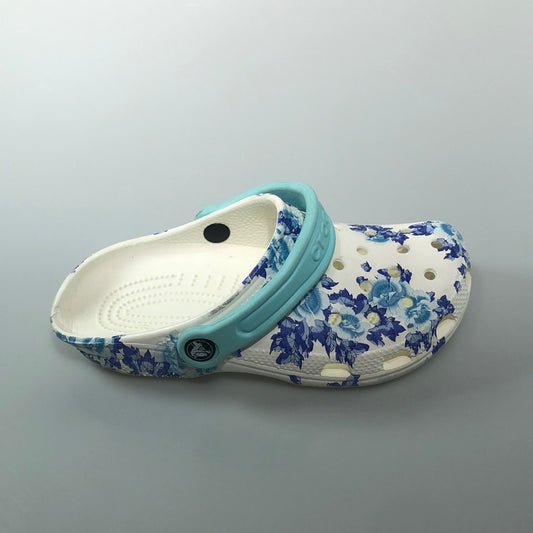 Sandalias Blanco de Flores Crocs