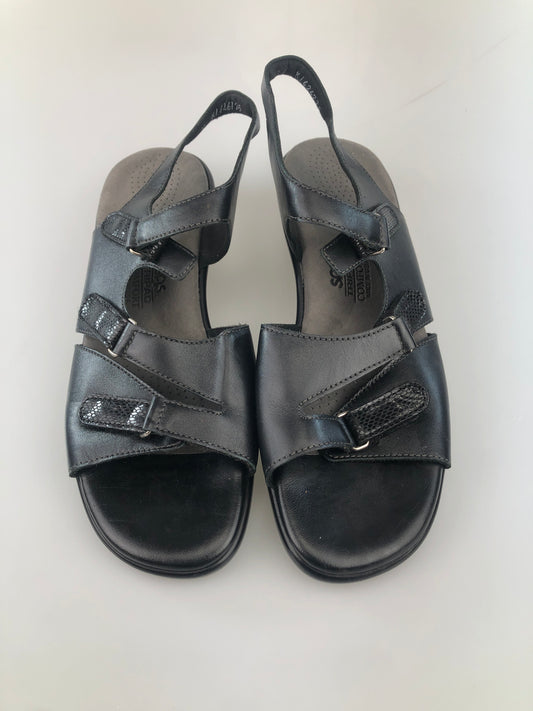 Sandalia Negro Sas Tripad Comfort