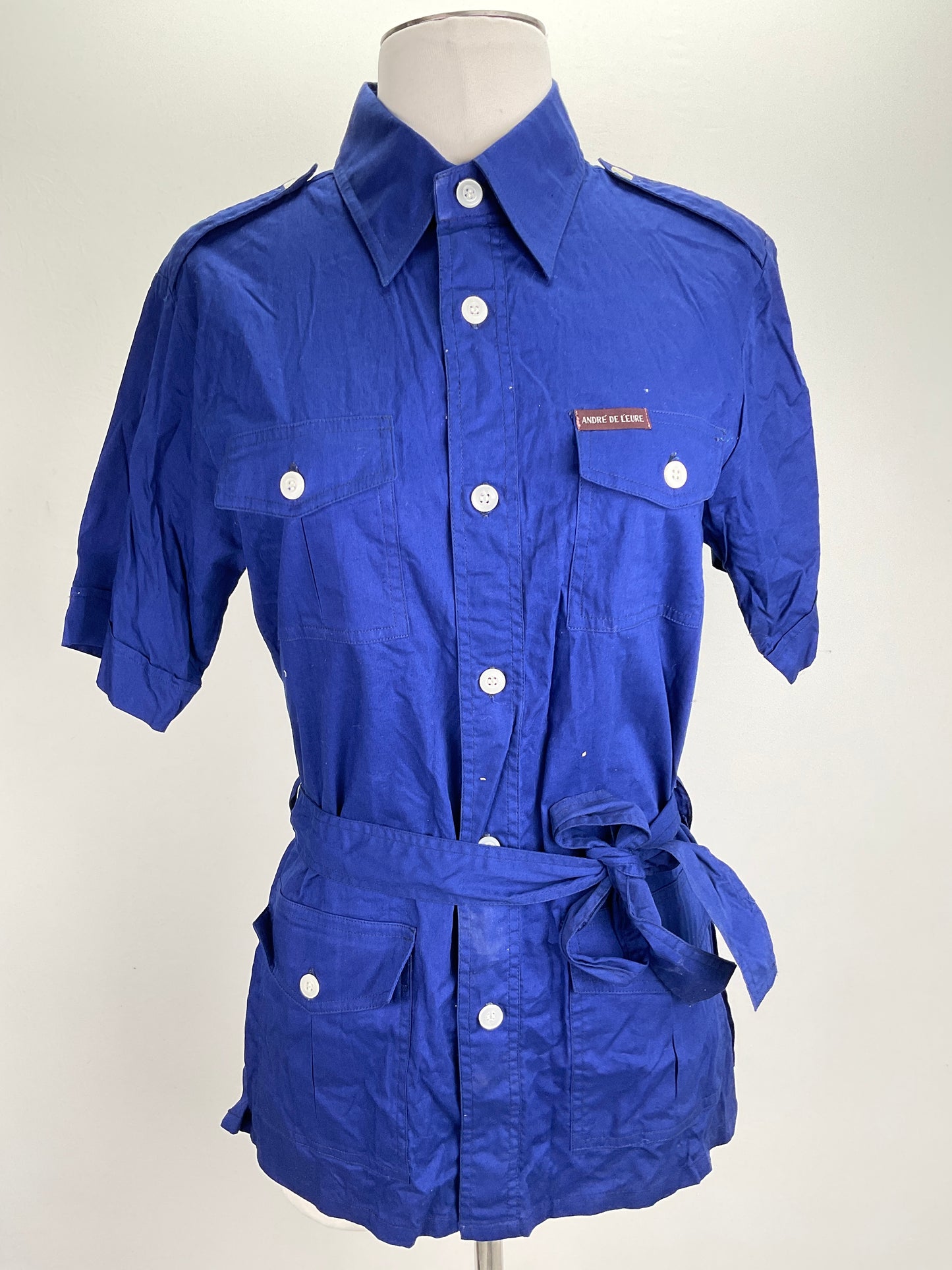 Camisa Azul Andre de Leure