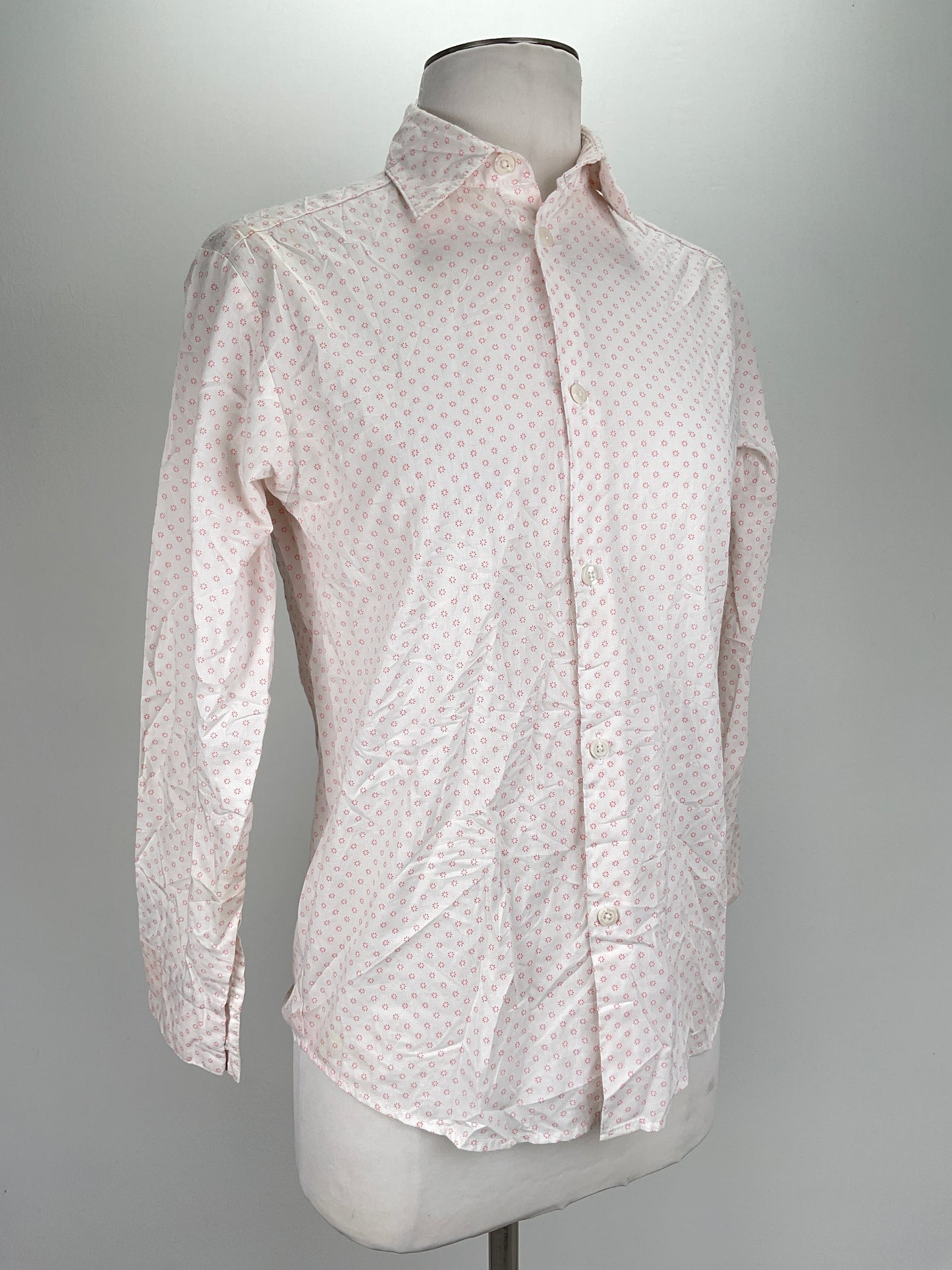Camisa Blanco Floral Van Heusen