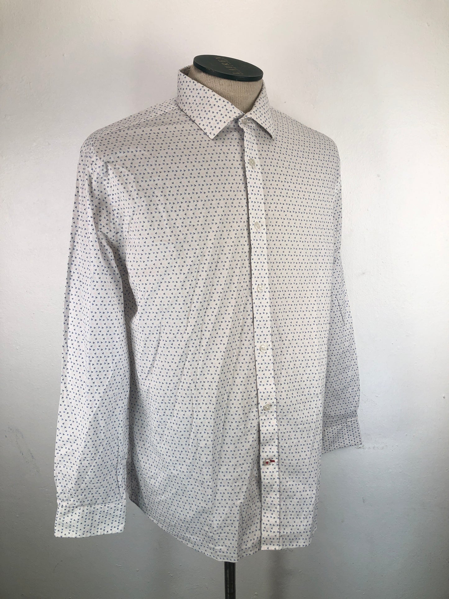 Camisa Blanco Floral Tommy Hilfiger