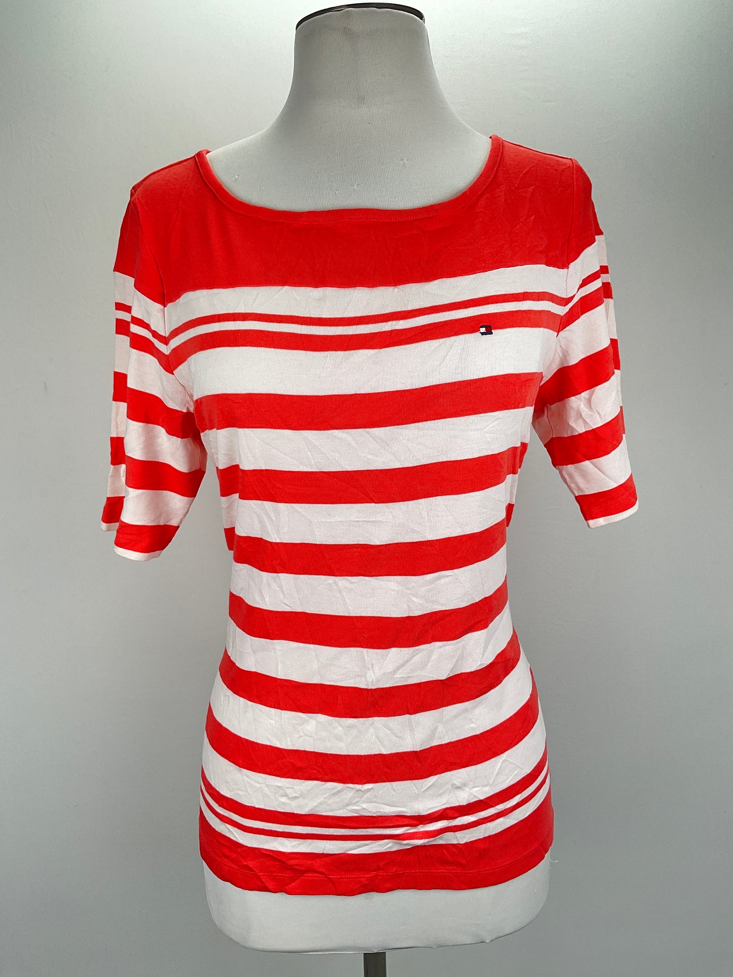 Blusa Naranja de Rayas Tommy Hilfiger