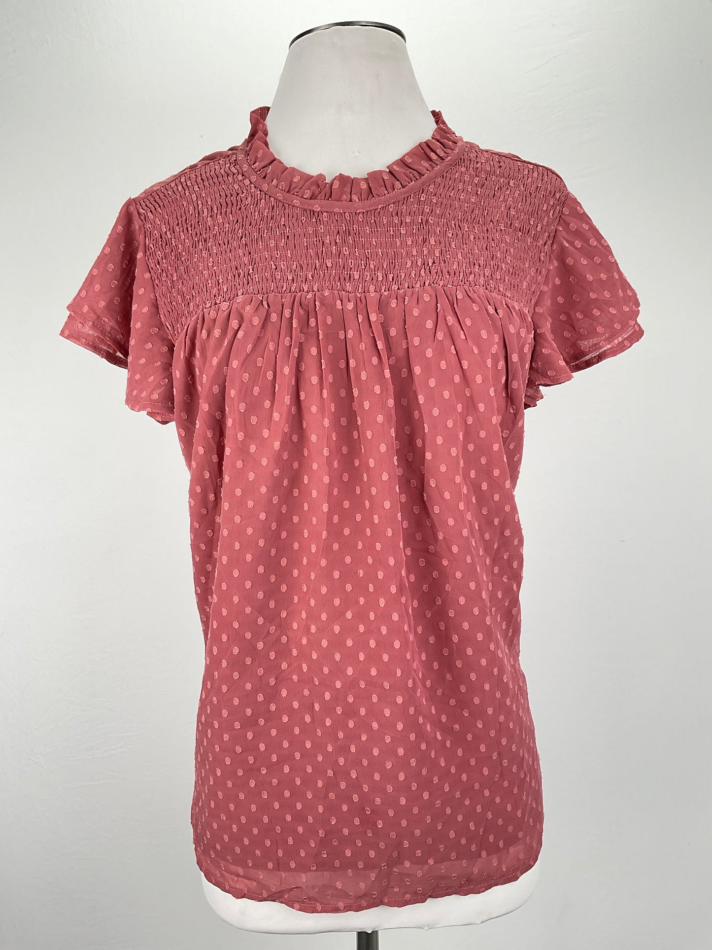 Blusa Nude de Lunares Variangis