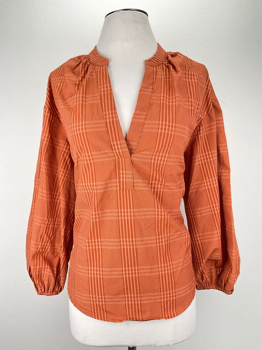 Blusa Naranja de Cuadro A New Day
