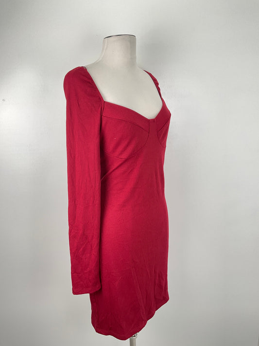 Vestido Rojo Vino Good Luck Gem