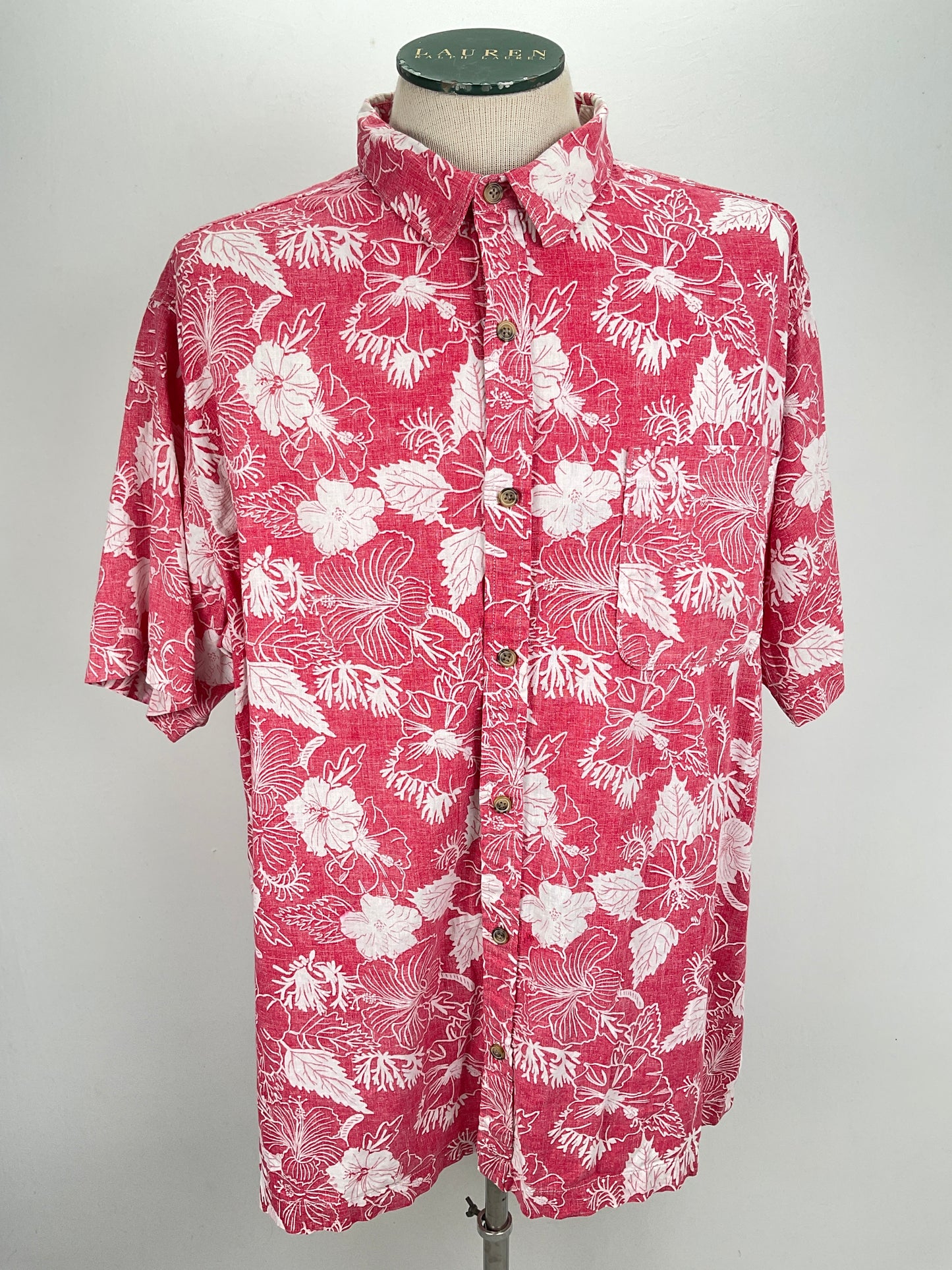 Camisa Rosado Floral Croft Barrow