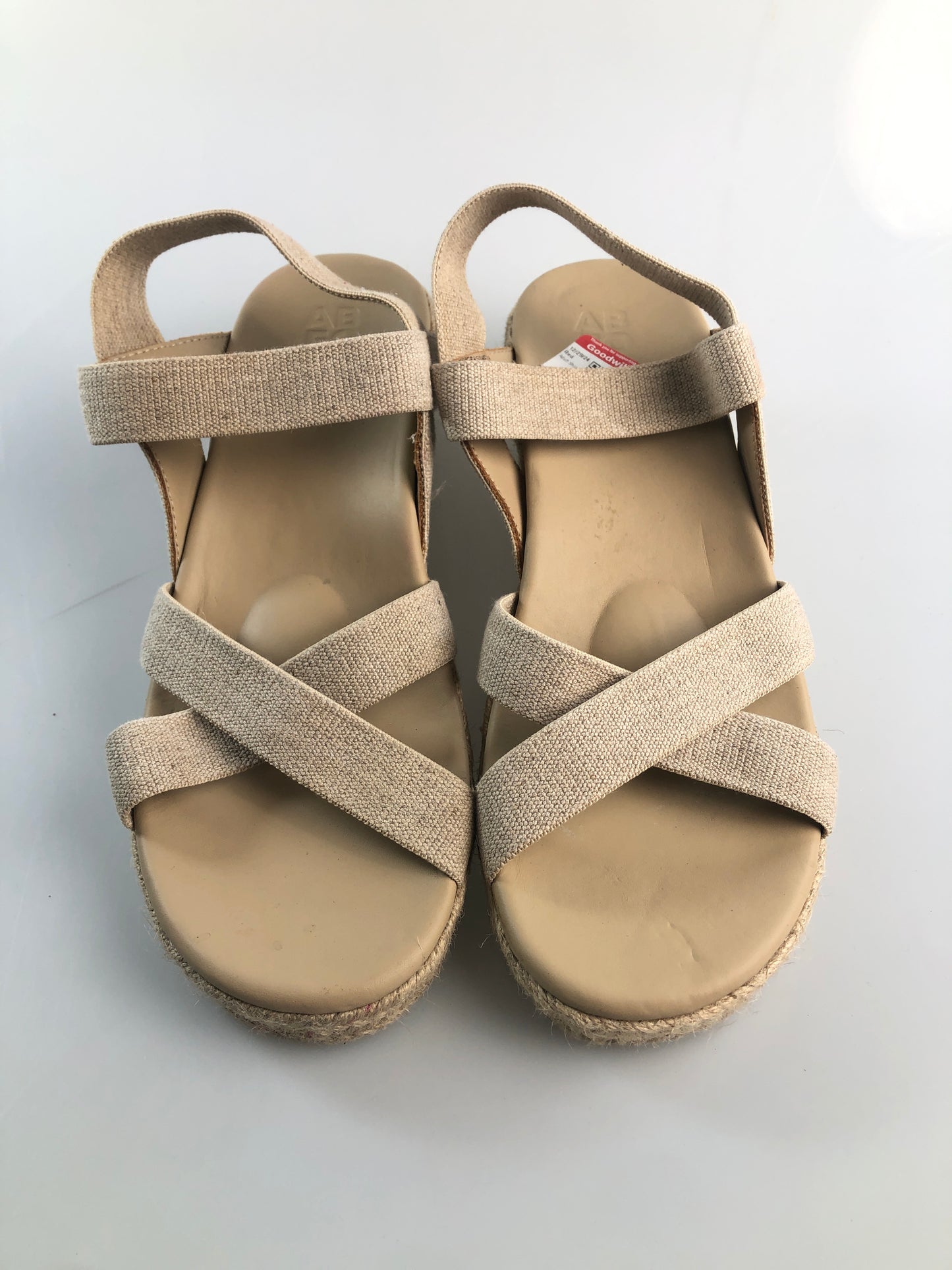 Zapatilla Crema de Plataforma Abeo
